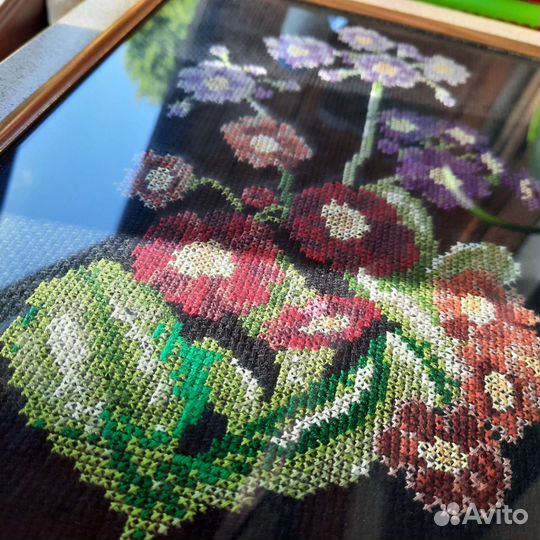 Картина,выштая крестиком 