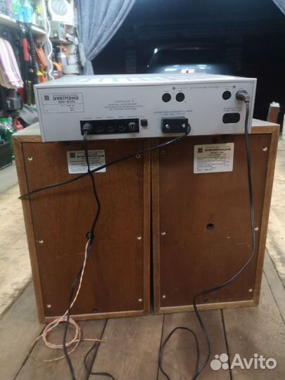 Усилитель электроника 50у 017с с колонками