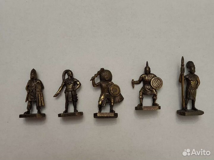 Солдатики латунь