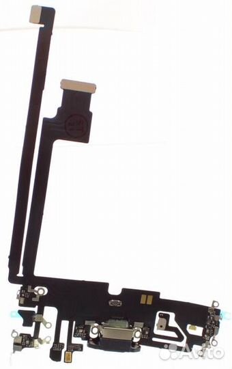 Шлейф iPhone 12 Pro Max + разъем зарядки + микрофо