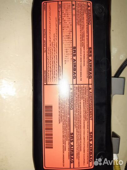 Подушка безопасности в Nissan Teana