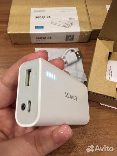 Power bank romoss sense 2s,5000mAh