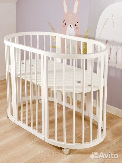 Детская кроватка, трансформер 0+