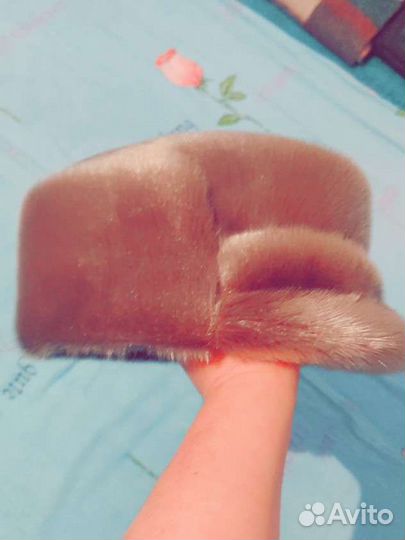 Меховая мужская кепка