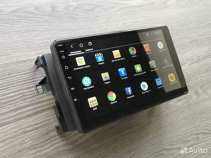 Магнитола Toyota Auris 1 с камерой