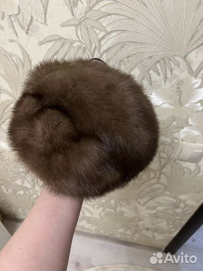 Шапка норковая женская