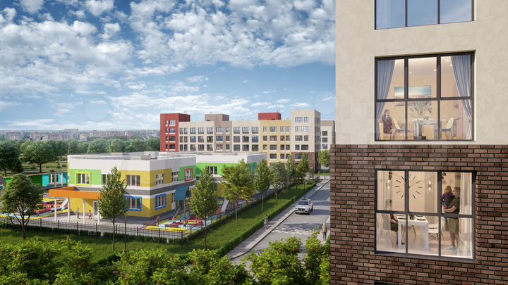 1-к. квартира, 36 м², 3/5 эт.