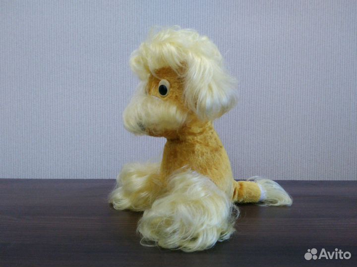 Собака плюшевая СССР