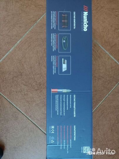 Электрический теплый пол под плитку