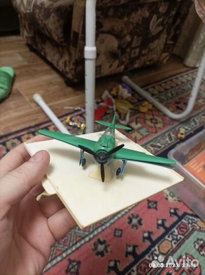 Модель самолета Ла-5, СССР, металл