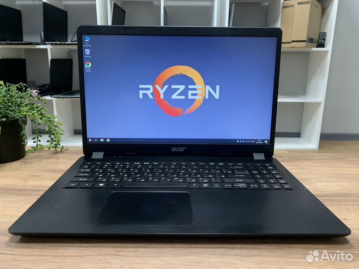 Мощный игровой Acer ryzen7/8gb/2видеокарты