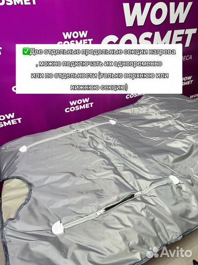 Термоодеяло инфракрасное для обертывания