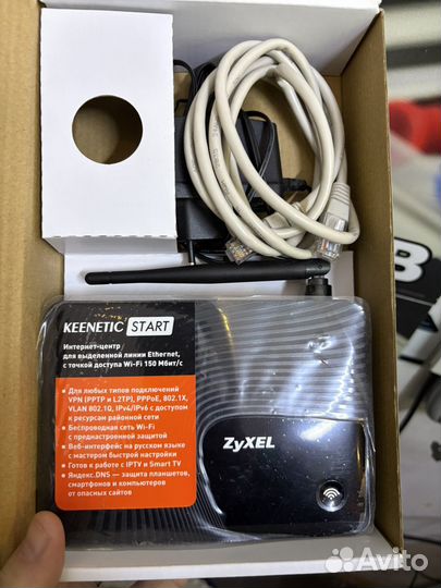 Роутер zyxel keenetic start