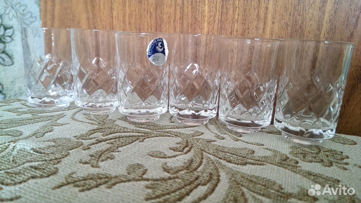 Хрустальные стопки (малые) Дятьковский хрусталь