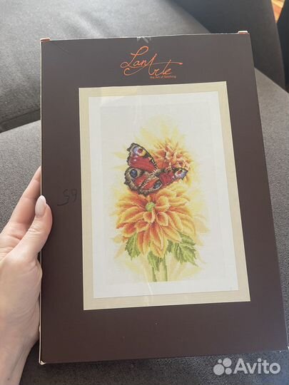 Набор для вышивания крестом lanarte