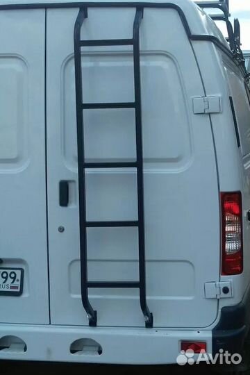 Лестница для Соболь, ГАЗель, без сверления