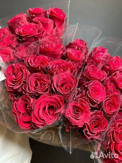 Роза одноголовая букет опт