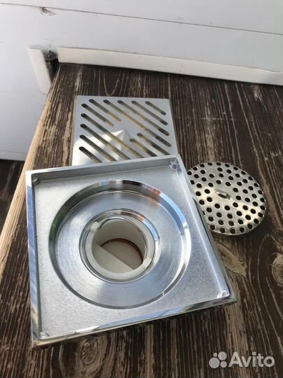 Трап для душа gappo латунь вертикальный