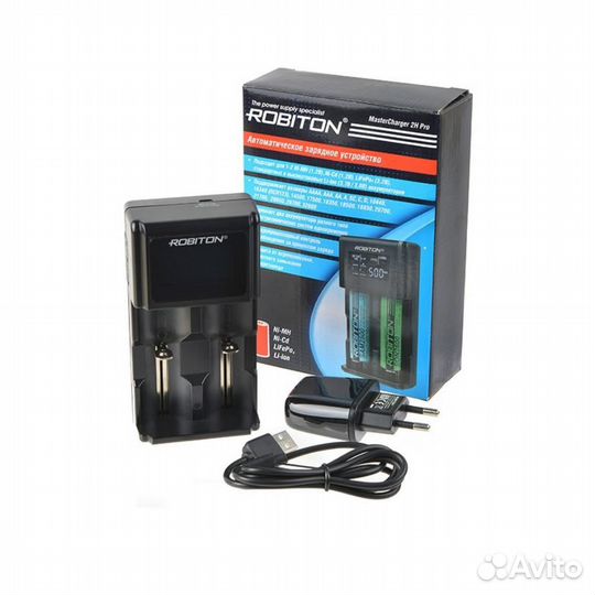 Robiton MasterCharger 2H Pro U8/10-Li/NC/MH/LF-ZV