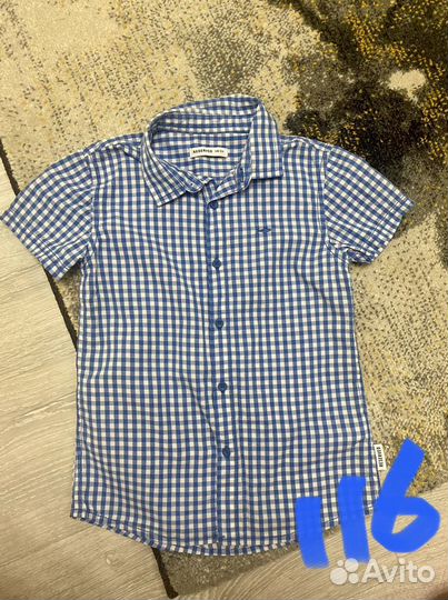 Рубашки zara, Н&M 98-116