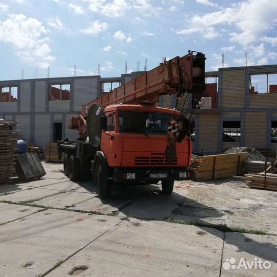 Автокран камаз 25т