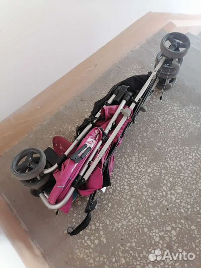 Прогулочная коляска трость бу