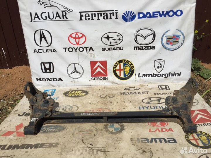 Балка задняя Daewoo Nexia F16D3