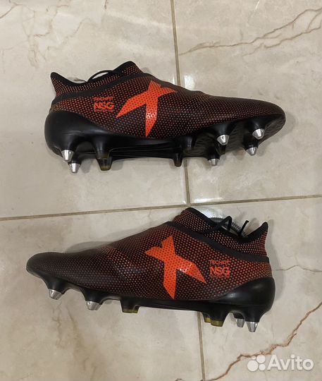 Бутсы профессиональные Adidas X 17+ Purespeed SG