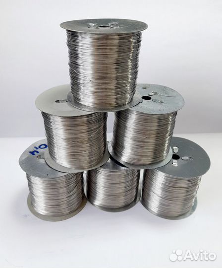 Проволока нержавеющая d 0,2 мм, сталь - 08Х18Н10