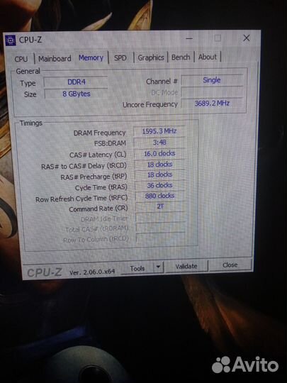 Оперативная память Kingston Fury Beast Black 8Gb