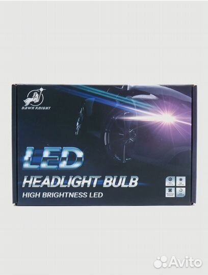 Светодиодные лампы k5c mini h4 6000 k