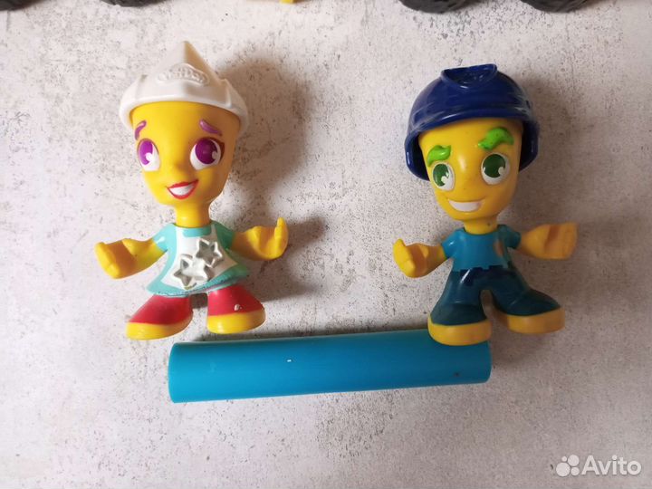 Набор формочек Плей До Бульдозер и экскаватор