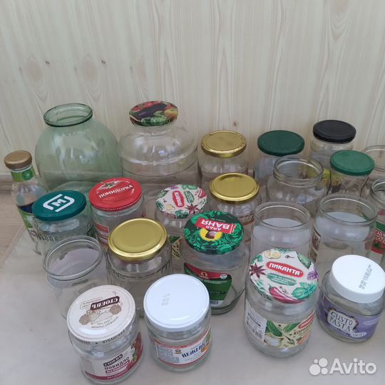 Банки стеклянные (разные)