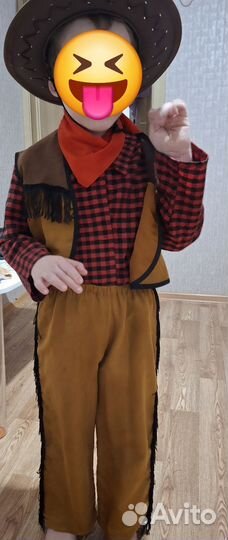 Костюм ковбоя 116-122