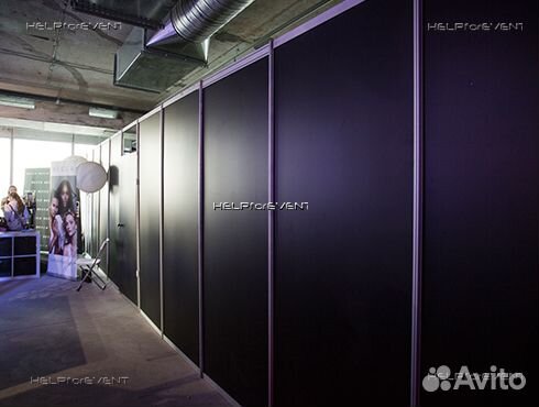 Аренда мобильных выставочных перегородок стендов