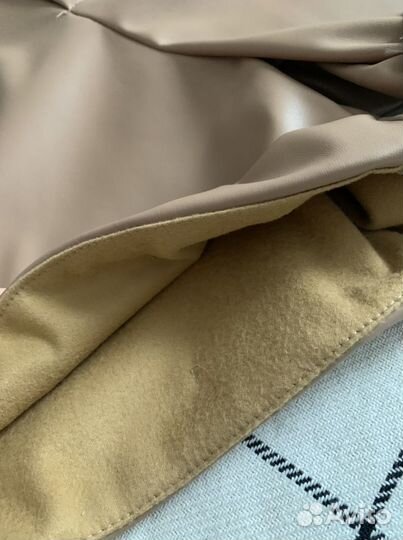 Шорты из эко кожи