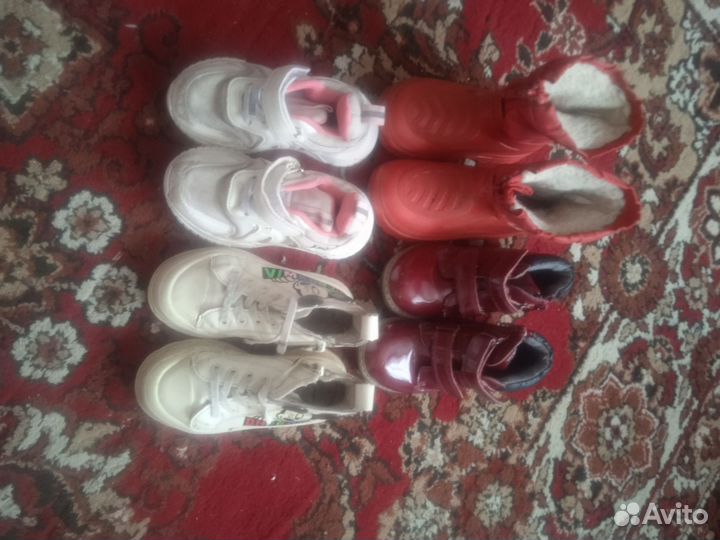 Обувь для девочек пакетом