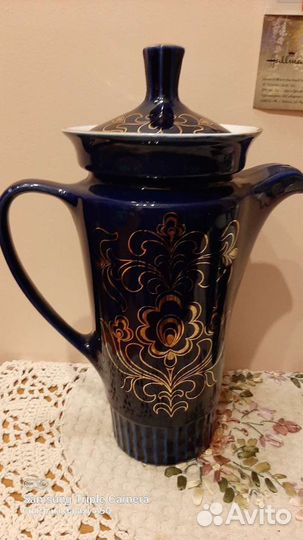 Комплект из 3 предметов,чайник,бокалы