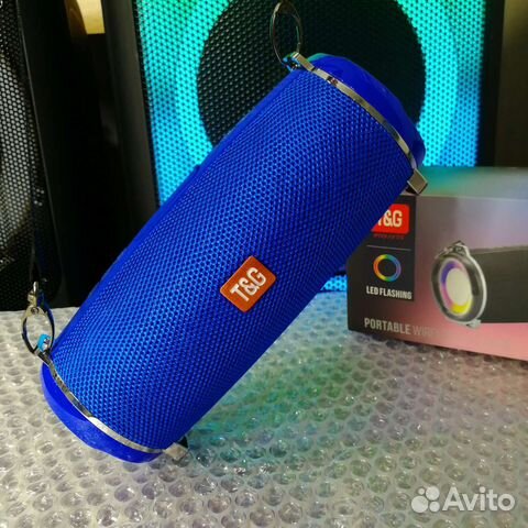 Портативная колонка блютуз TG 192 мощнй звук и акб