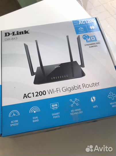 Wifi роутер D link dir 843