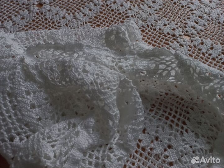 Скатерть белая хлопок