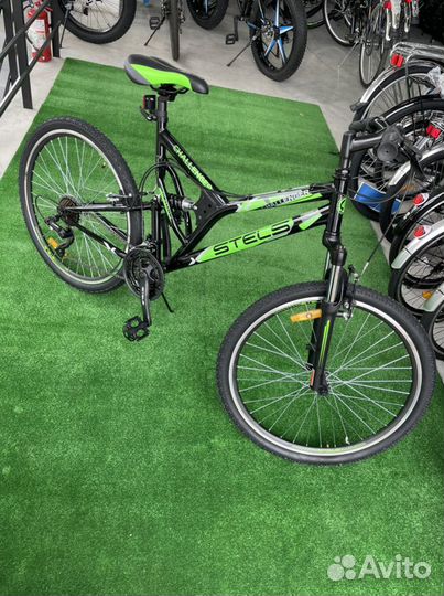 Ведосипед Stels 26 Challenger Black/ Green