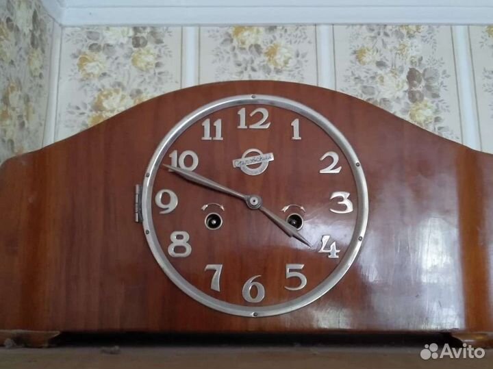 Часы каминные с боем старинные