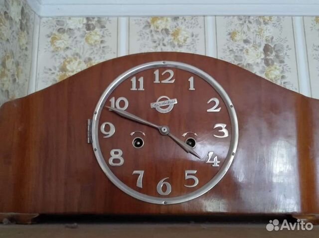 Часы каминные с боем старинные