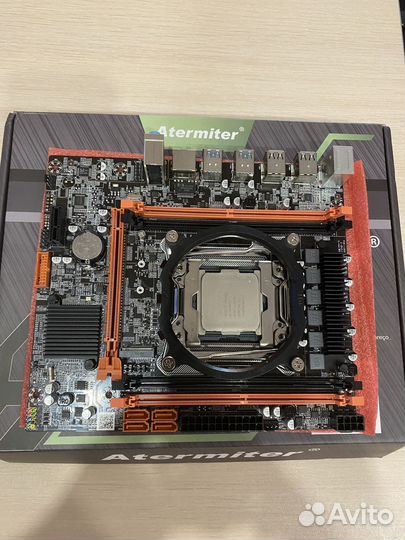 Комплект E5-2640 V4 10 ядер 20 пот16 gb Ddr4/Кулер