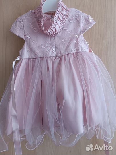 Нарядное платье для девочки 74 размер