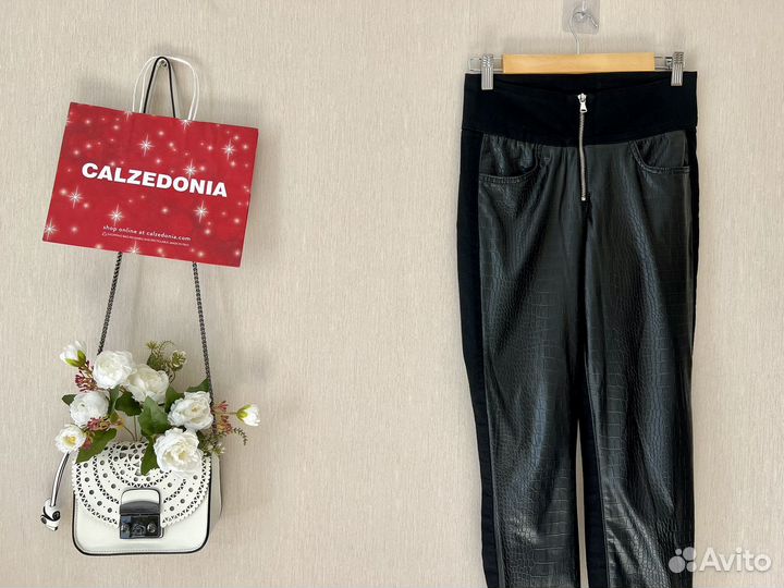 Брюки calzedonia 42 44 брюки черные