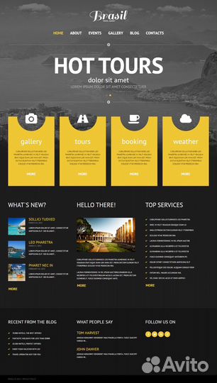 Создание сайтов под ключ