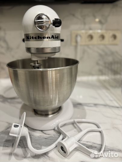 Планетарный Миксер KitchenAid 5K45ssewh