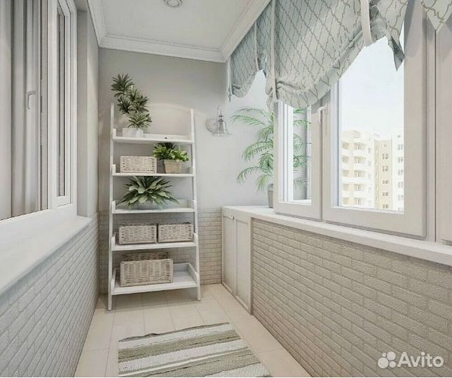 Остекление балкона под ключ